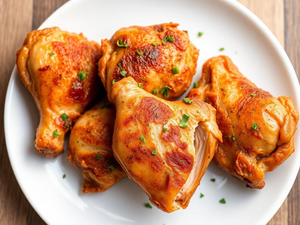 Juicy Air Fryer Chicken Thighs
