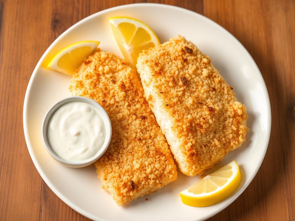 Crispy Panko Air Fryer Cod