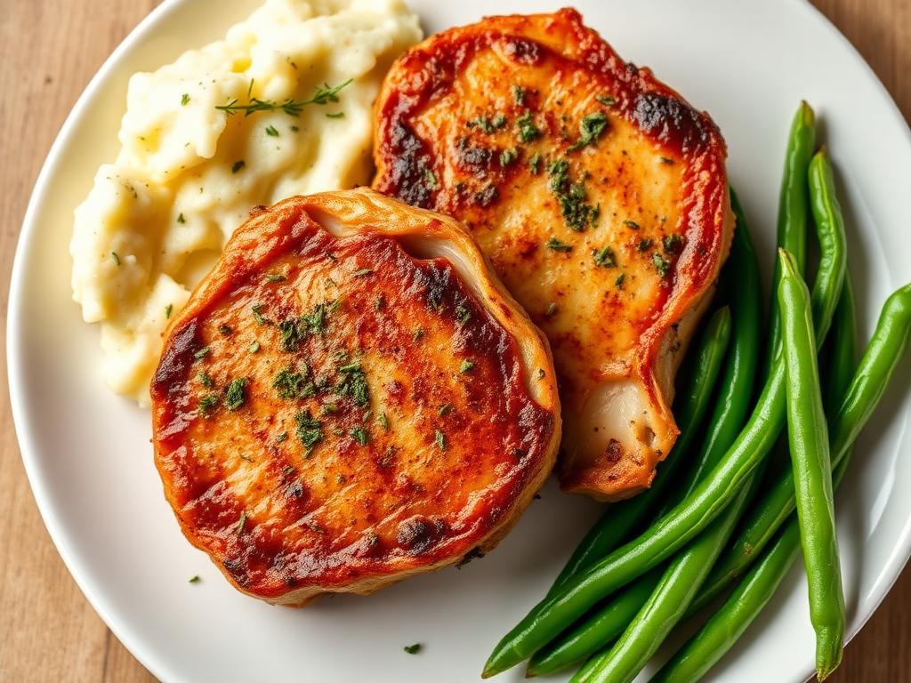 Juicy Air Fryer Pork Chops