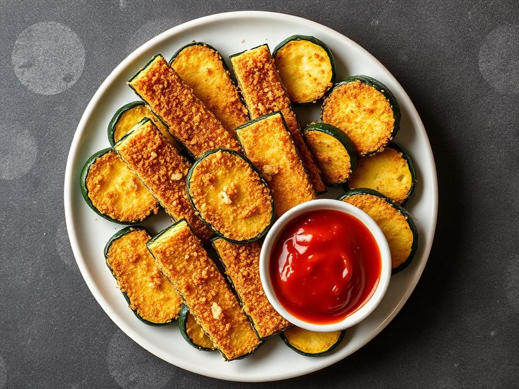 Crispy Air Fryer Zucchini Chips