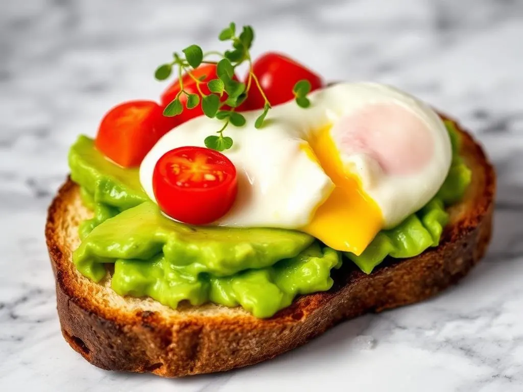 Avocado Toast with Poached Egg