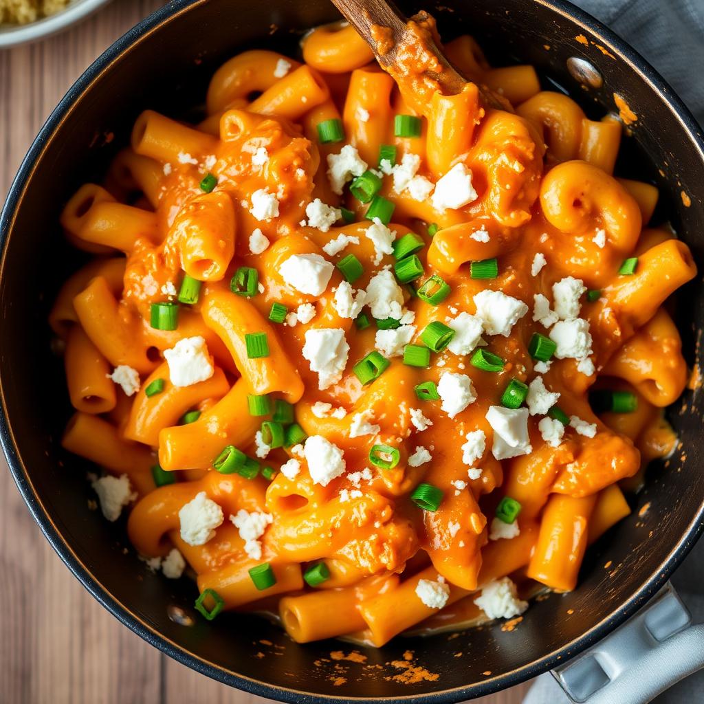 Buffalo Chicken Mac and Cheese