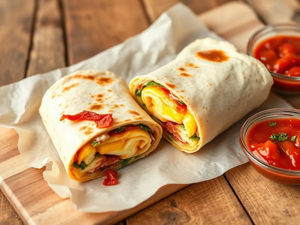 Loaded Breakfast Burritos