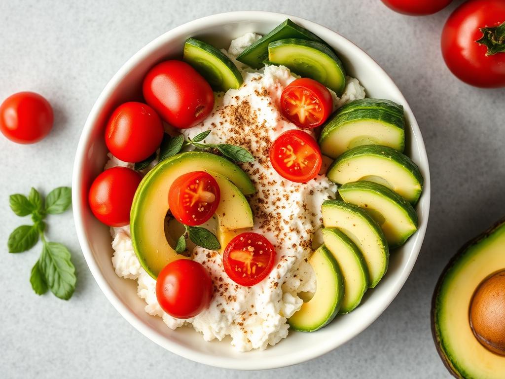 Savory Cottage Cheese Power Bowl