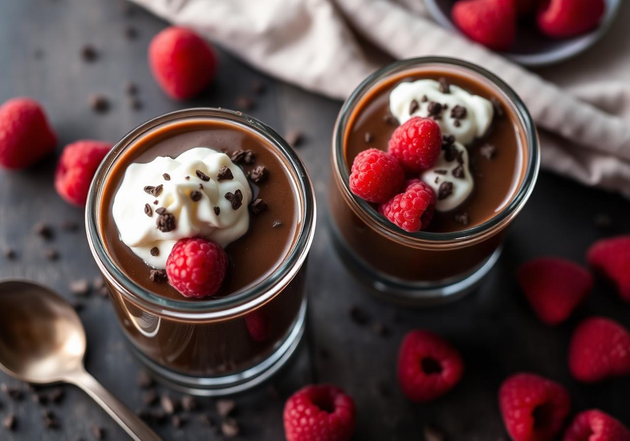 High Protein Chocolate Protein Pudding