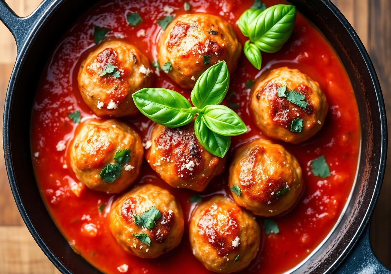 High Protein Turkey Meatballs