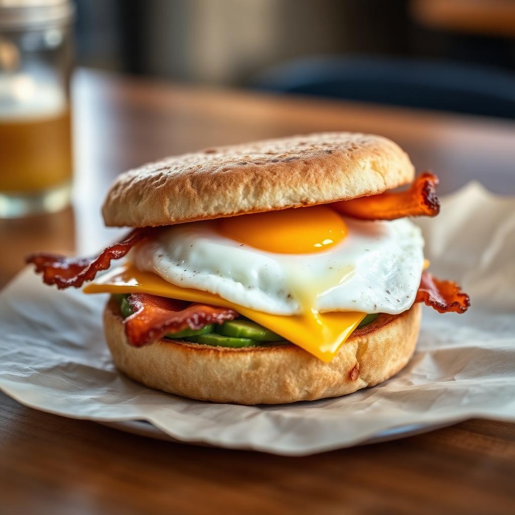 The Best Homemade Breakfast Sandwich