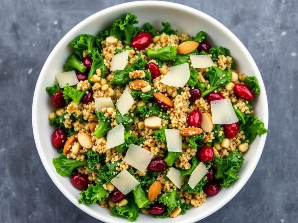 Kale and Quinoa Crunch Salad