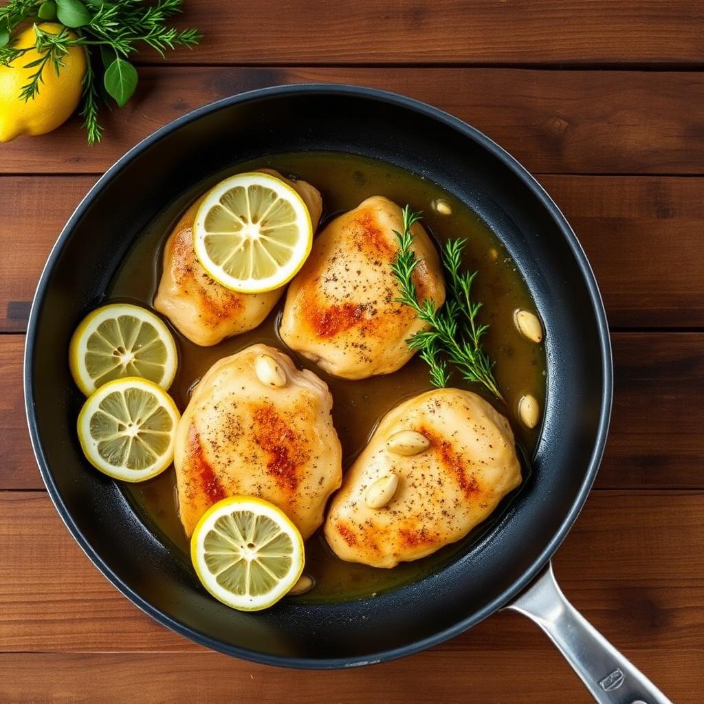 One-Pan Lemon Garlic Chicken