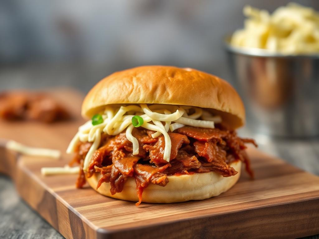 Slow Cooker BBQ Pulled Pork