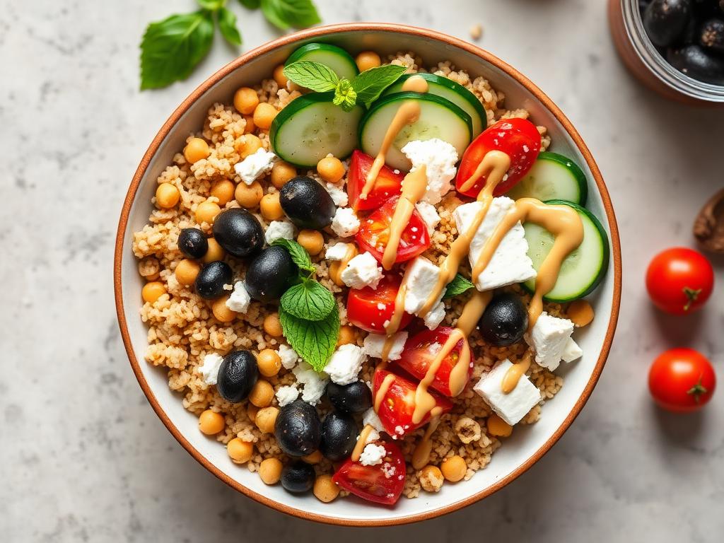 Mediterranean Quinoa Power Bowl