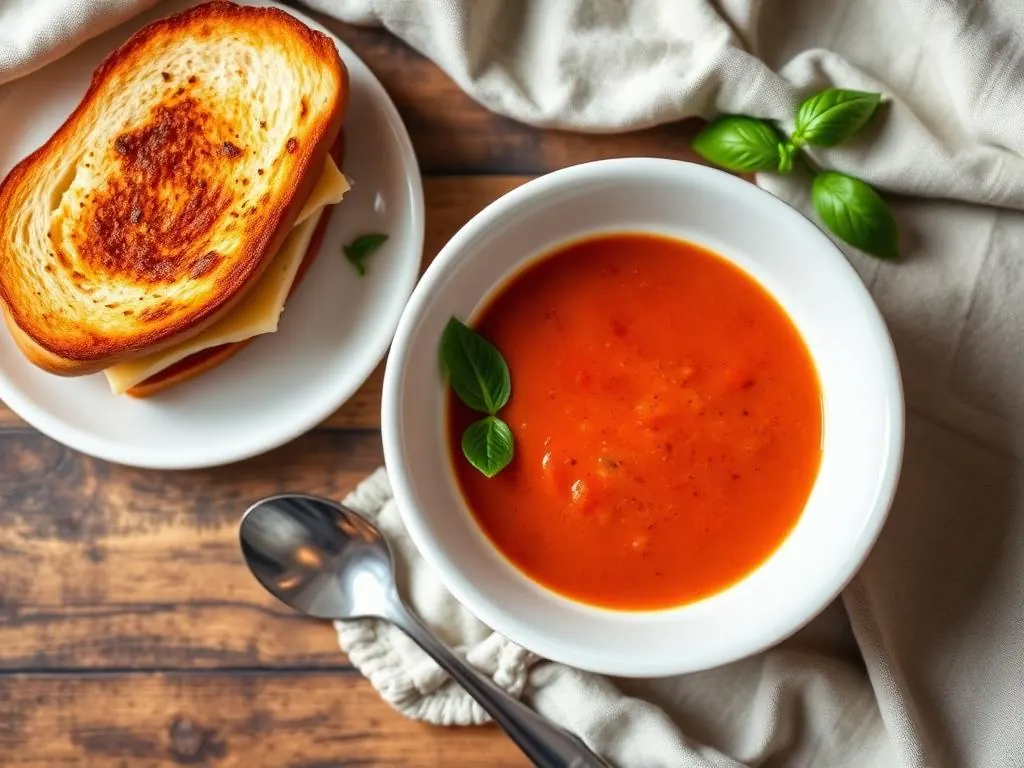 Creamy Tomato Basil Soup